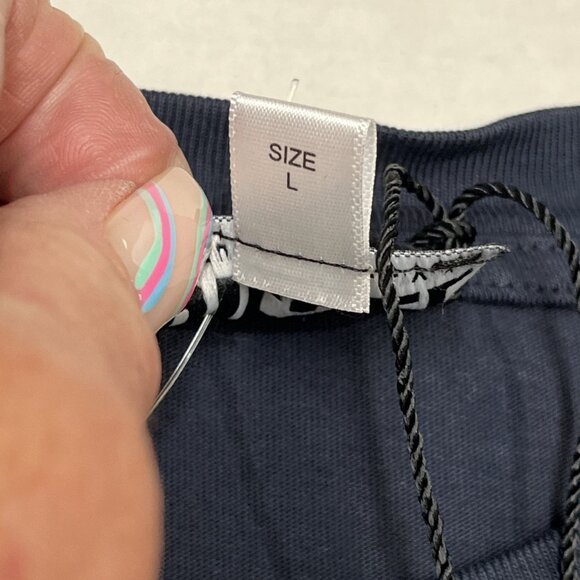 Diesel TShirt Mens L T Diegor K47 Midnight Blue Logo Short Sleeve Casual - Picture 5 of 10